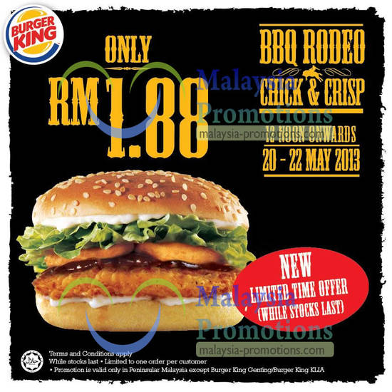 Burger King 19 May 2013