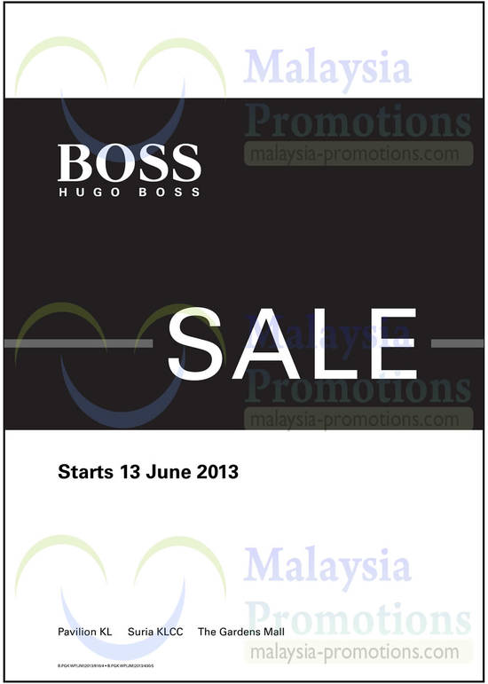 Hugo Boss 12 Jun 2013