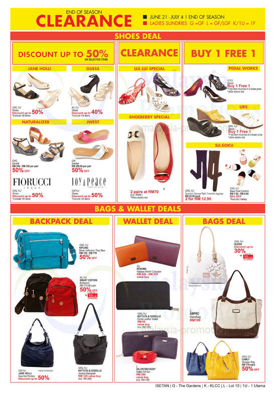 Shoes Deals, Bags, Wallets