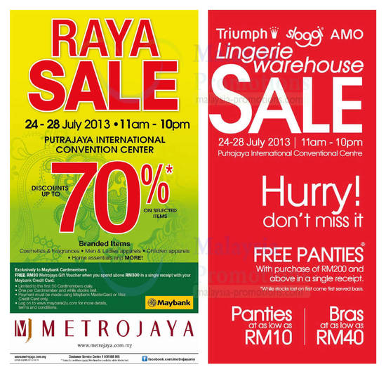 Metrojaya 19 Jul 2013