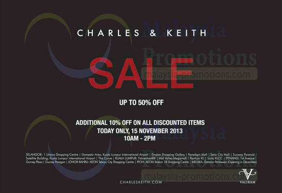 Charles n Keith 15 Nov 2013