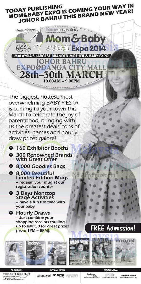 25 Mar Booths, Brands, Goodie Bags, Mugs, Activities, Draws