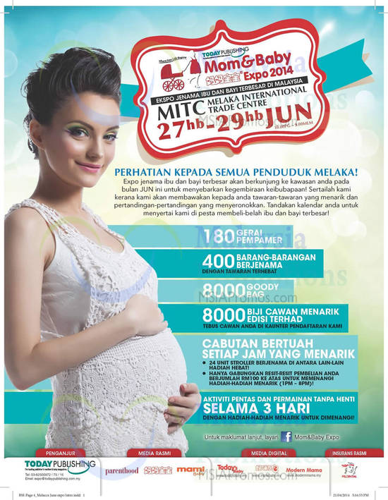 8 Jun Mom n Baby Expo Melaka