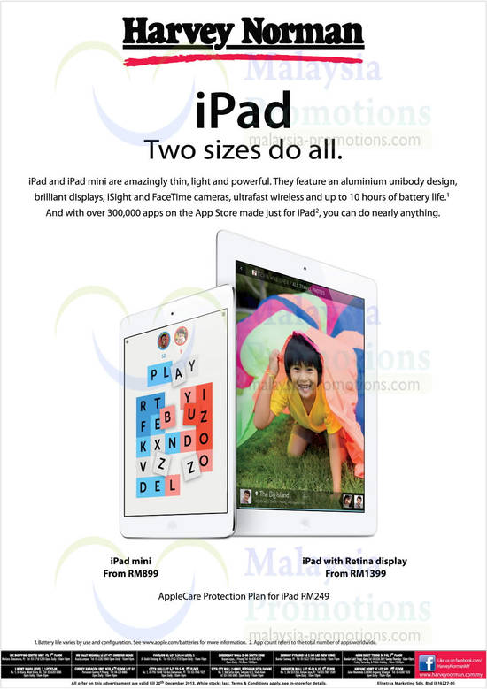 Apple iPad Mini, Apple iPad 4