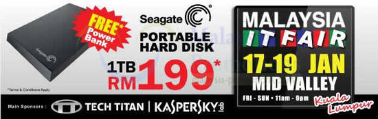 Seagate 1TB Portable Hard Disk