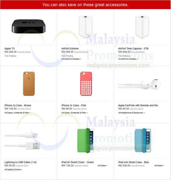 Apple Red Friday Accessories Offers