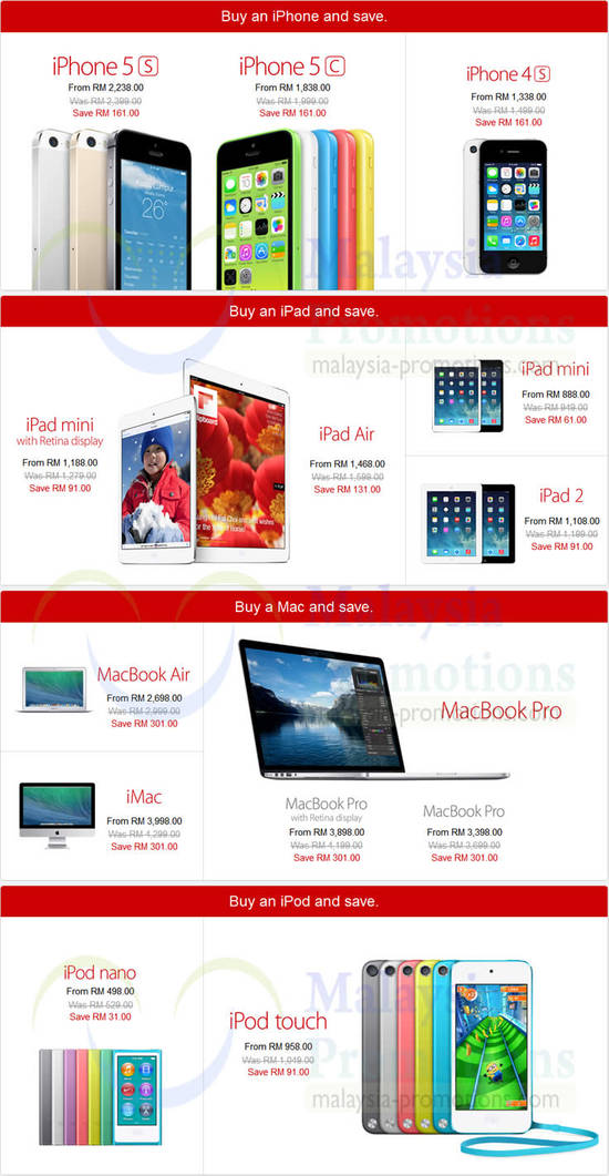 Apple Red Friday Macbook, iPhone, iPad Offers