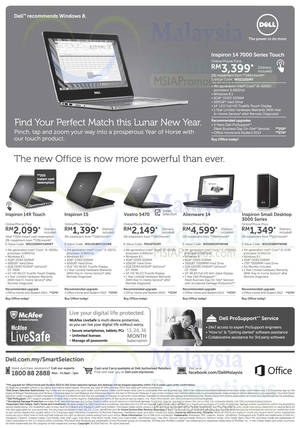 Featured image for (EXPIRED) Dell Notebooks & Desktop PC Offers 20 – 30 Jan 2014