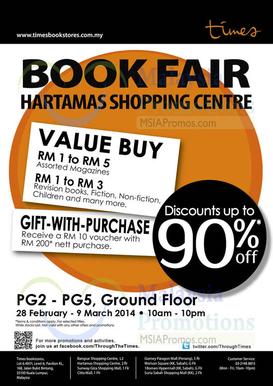 Times Bookstores 25 Feb 2014