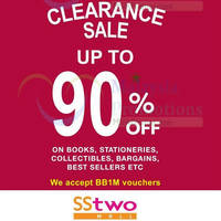 Featured image for (EXPIRED) Borders Clearance SALE Up To 90% OFF @ SSTwo Mall 7 – 16 Mar 2014