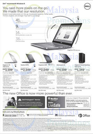 Featured image for (EXPIRED) Dell Notebooks & Desktop PC Offers 10 – 13 Mar 2014