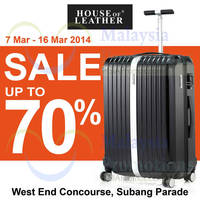 Featured image for (EXPIRED) House of Leather SALE @ Subang Parade 7 – 16 Mar 2014