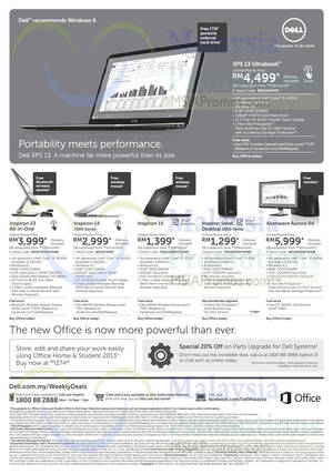 Featured image for (EXPIRED) Dell Notebooks & Desktop PC Offers 14 – 24 Apr 2014
