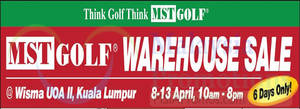 Featured image for (EXPIRED) MST Golf Warehouse Sale @ Wisma UOA II Kuala Lumpur 8 – 13 Apr 2014