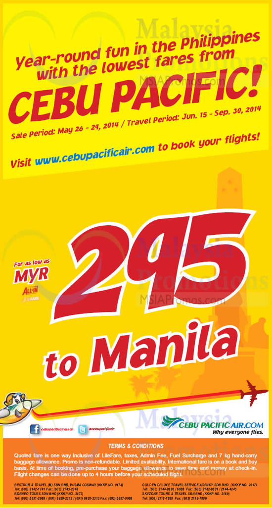 Cebu Pacific 26 May 2014