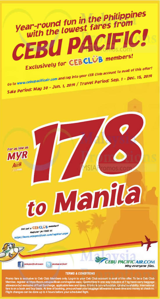 Cebu Pacific 30 May 2014