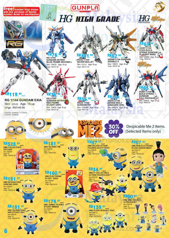 Gunpla Characters, Despicable Me 2 Characters