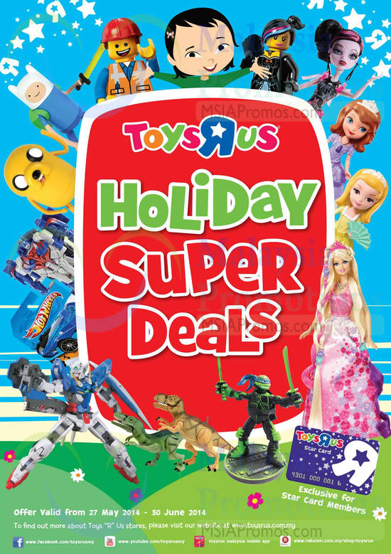 Toys R Us Holiday Special Deals