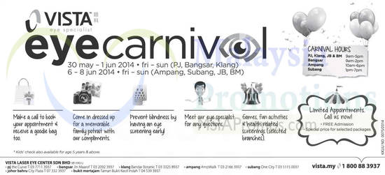 Vista Eye Carnival 21 May 2014