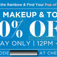 Featured image for (EXPIRED) Luxola 30% OFF All Make-up Products (NO Min Spend) 2Hr Coupon Code 25 Jun 2014