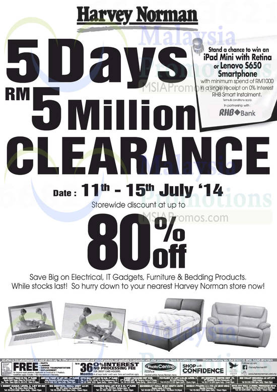 Harvey Norman 11 Jul 2014