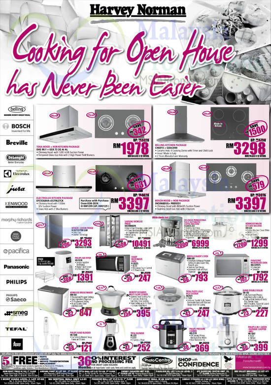 Kitchen Appliances Electrolux, Bosch, Philips, Hitachi, Panasonic, Samsung, Delonghi, Sharp, Kenwood, Tefal