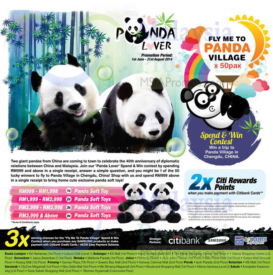 Panda Lover, Promotion Details, Duration