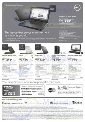 Featured image for (EXPIRED) Dell Notebooks & Desktop PCs Offers 2 – 11 Sep 2014