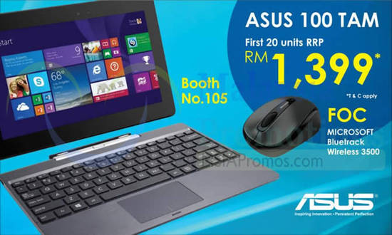 9 Jan Asus 100 TAM Notebook