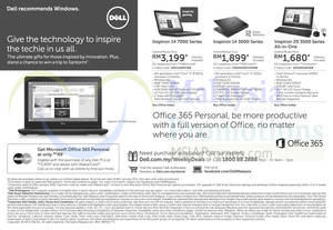 Featured image for (EXPIRED) Dell Inspiron Notebooks & Desktop PC Offers 5 – 8 Jan 2015