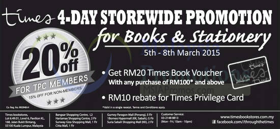 Times Bookstore 27 Feb 2015