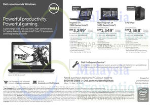 Featured image for (EXPIRED) Dell Inspiron Notebooks & XPS Desktop PC Offers 2 – 12 Mar 2015