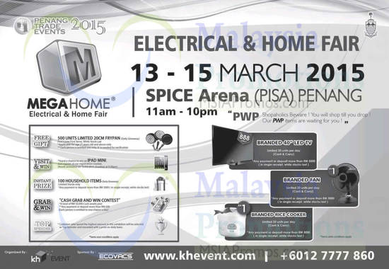 Mega Home Electrical n Home Fair 7 Mar 2015