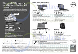 Featured image for (EXPIRED) Dell Inspiron, Vostro & XPS Notebooks & Desktop PC Offers 27 – 30 Apr 2015
