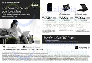 Featured image for (EXPIRED) Dell Inspiron Notebooks & Desktop PCs Offers 29 Jun – 9 Jul 2015
