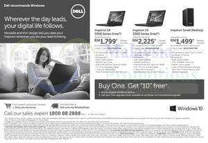 Featured image for (EXPIRED) Dell Notebooks & Desktop PC Offers 6 – 9 Jul 2015