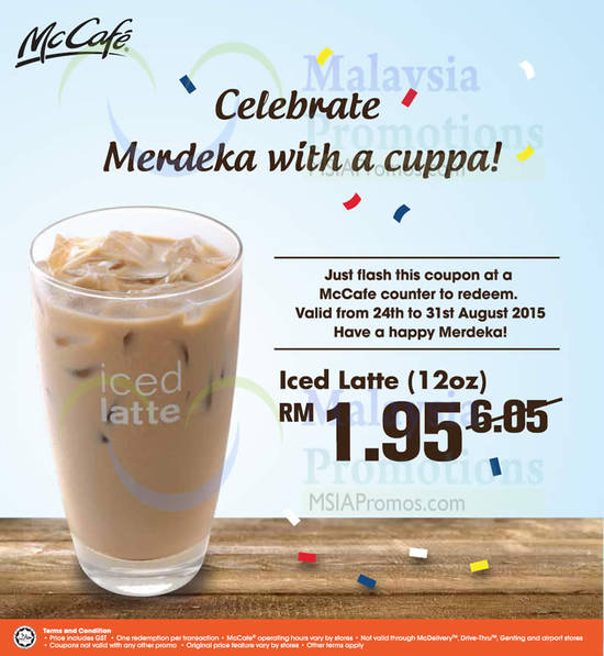 RM1.95 Iced Latte 12oz