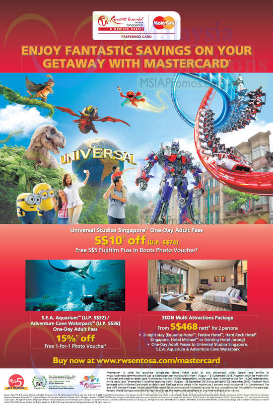 Resorts World Sentosa 25 Aug 2015