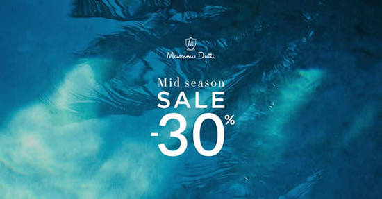Featured image for Massimo Dutti Mid Season Sale From 31 Mar - 24 Apr 2016