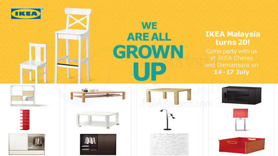 IKEA 20th Anniversary Deals Feat 10 Jul 2016 IKEA 20th Anniversary Deals Feat 10 Jul 2016