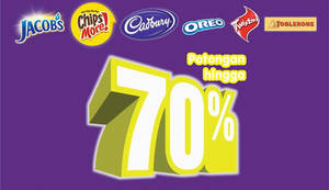 Featured image for (EXPIRED) Mondelez Chocolates, Snacks & Biscuits Sale at Summit USJ from 6 – 9 Oct 2016