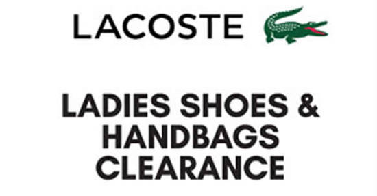 Lacoste ladies shoes feat 8 Dec 2016 Lacoste ladies shoes feat 8 Dec 2016