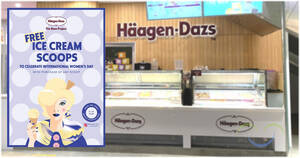 Featured image for (EXPIRED) Haagen-Dazs M’sia offering free ice cream scoop with purchase of any scoop from 8 – 29 March (weekdays)