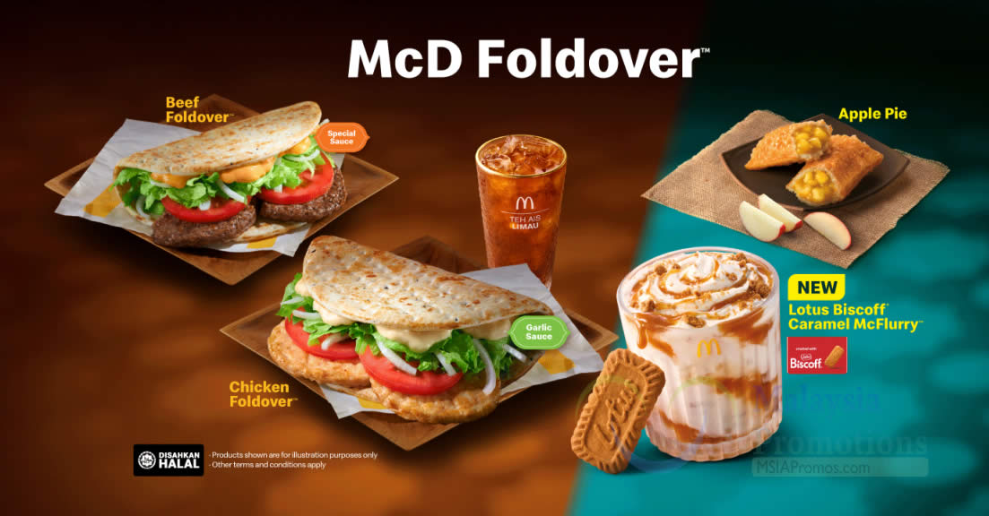 Featured image for McDonald's M'sia McD Foldover™ Makes Its Return from 7 March 2024