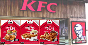 Featured image for KFC Malaysia Has Up to 50% Off Selected Set Meals From 26 April 2024