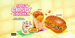 Featured image for McDonald’s Malaysia Heats Up Menu with Spicy Favourites and Sweet Treats from 25 April 2024