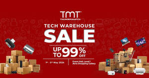 Featured image for Thunder Match Announces Massive Tech Sale Event from 1 – 5 May 2024