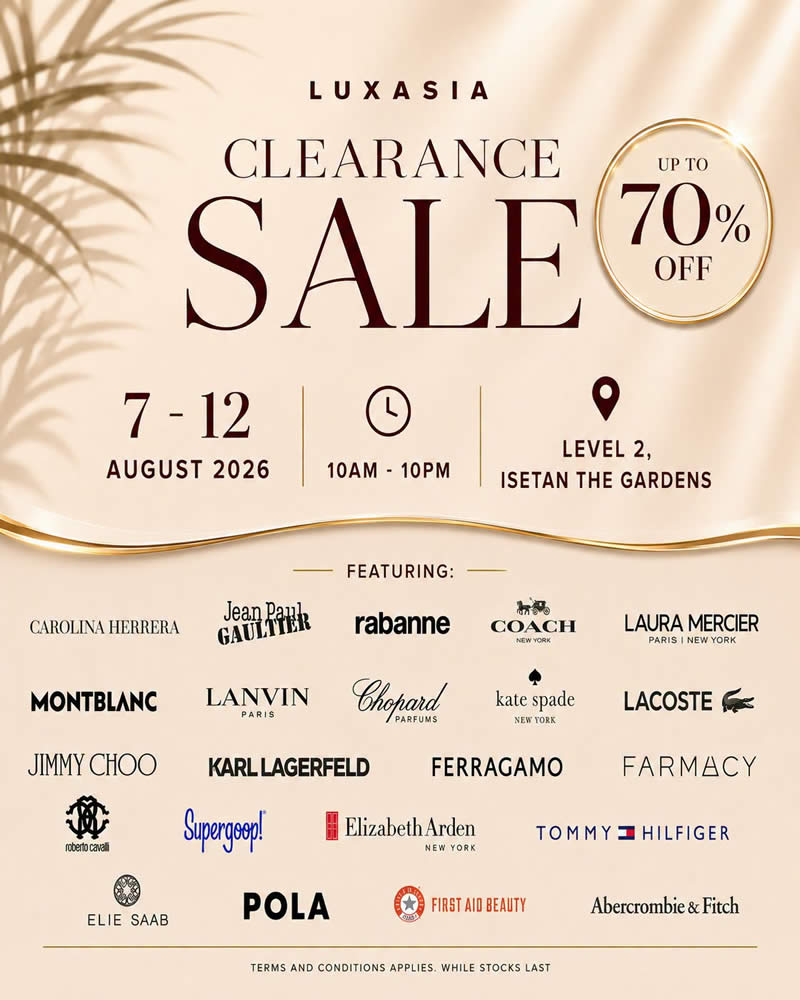 Luxasia 6 Aug 2026