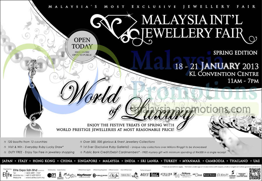 Jewellery Fair 18 Jan 2013