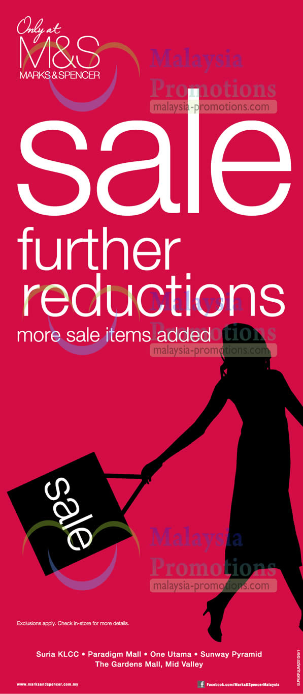 Featured image for Marks & Spencer Sale (Further Reductions) 10 Jan 2013